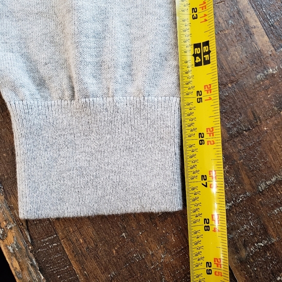 Tommy Hilfiger Men's Button Down Regular Fit Solid Cardigan Sweater Sz XL Gray - Picture 10 of 11